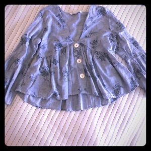 Zara long sleeve top